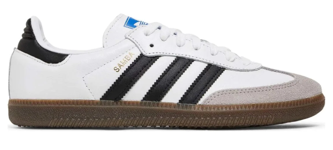 Adidas Samba Originals Women's Sneaker – White/Black