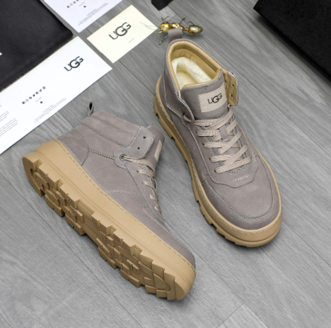 UGG High-Top Lace-Up Sneaker Boot 'Taupe'