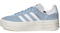 Women's Adidas Gazelle Bold 'Clear Sky Blue' – Platform Retro Sneaker ID6991