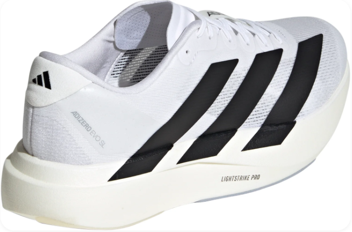 adidas Adizero Evo SL Men's Running Shoes – Cloud White / Warm Sandstone