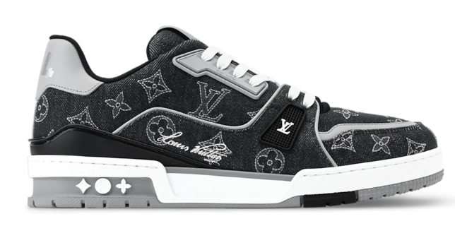 Louis Vuitton LV Trainer 'Monogram Denim & Calf Leather' – Virgil Abloh Revisited