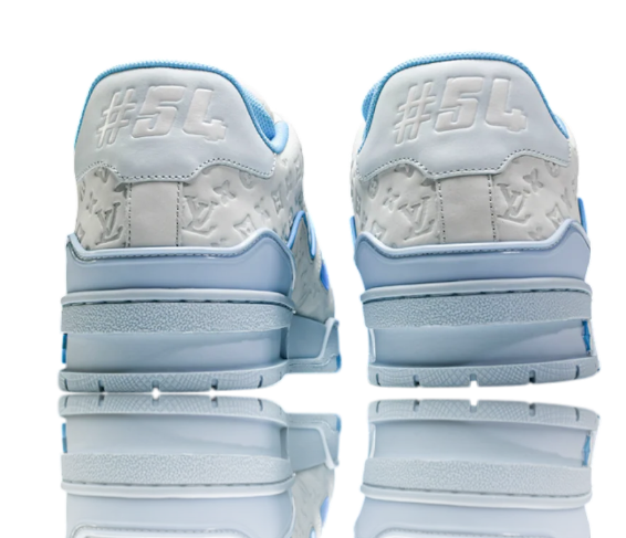LV Trainer Low by Tyler, The Creator 'Blue' – Limited Collaboration Luxury Sneaker