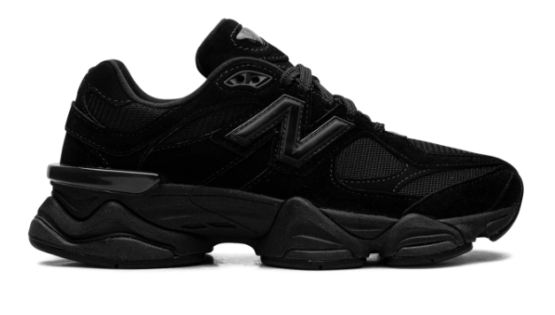 New Balance 9060 'Triple Black' U9060BPM – All-Black Chunky Lifestyle Sneaker