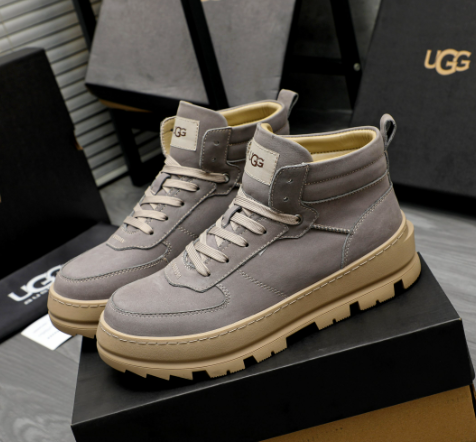 UGG High-Top Lace-Up Sneaker Boot 'Taupe'