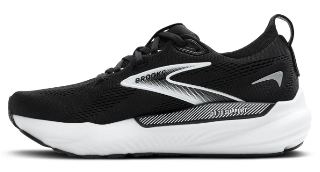 Brooks Glycerin GTS 22 Women's Running Shoe – Black / Grey / White