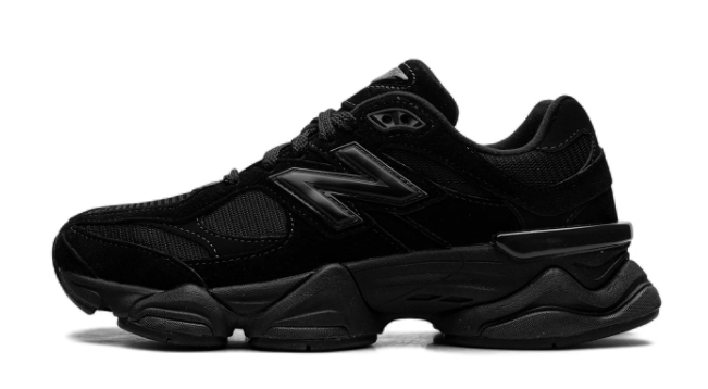 New Balance 9060 'Triple Black' U9060BPM – All-Black Chunky Lifestyle Sneaker