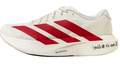 adidas Adizero Evo SL Men's Running Shoes – White / Red (JS1182)