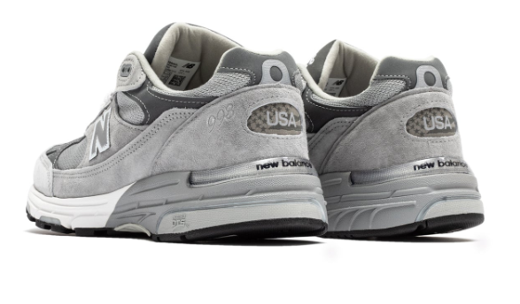 New Balance Men's Made in USA 993 – Premium Grey Lifestyle Sneaker MR993GL