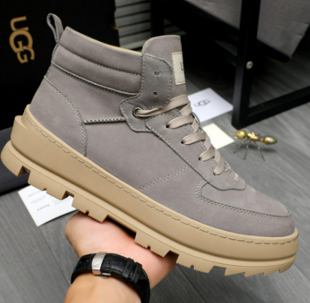 UGG High-Top Lace-Up Sneaker Boot 'Taupe'