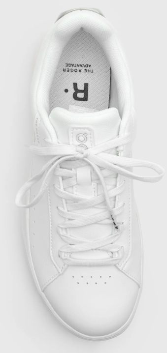 On Women's The Roger Advantage 'All White' – Tennis-Inspired Lifestyle Sneaker
