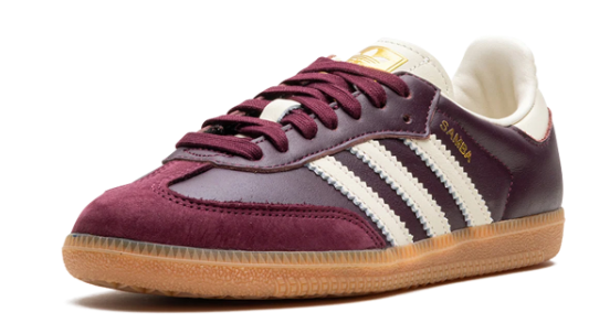 Adidas Samba OG Women's – Maroon / Cream White