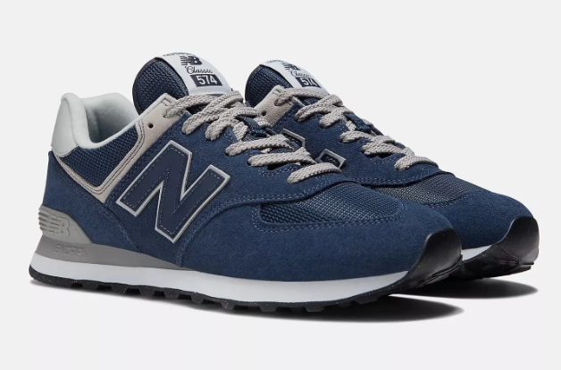 New Balance 574 Core Running Shoes – Extended Sizes for Big & Tall Men