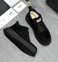 UGG Platform Lace-Up Sneaker 'Triple Black'