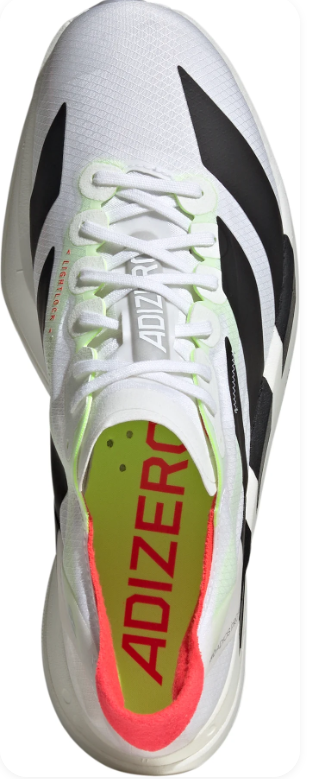 adidas Adizero Adios Pro 4 Men's Running Shoes – Core White / Silver / Bliss Pink