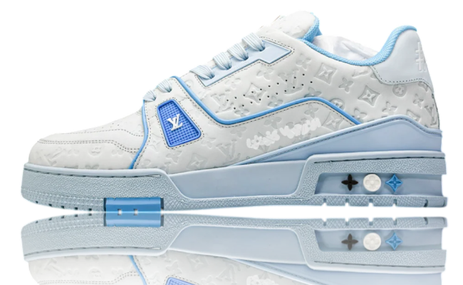 LV Trainer Low by Tyler, The Creator 'Blue' – Limited Collaboration Luxury Sneaker