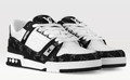 LV Trainer 'Black Monogram Denim' – Louis Vuitton Luxury Streetwear Sneaker