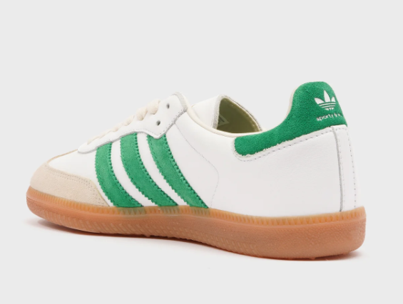 Sporty & Rich x Adidas Samba – White / Jolly Green
