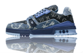 LV Trainer Low 'Monogram Denim White Blue' – Louis Vuitton Luxury Basketball Sneaker