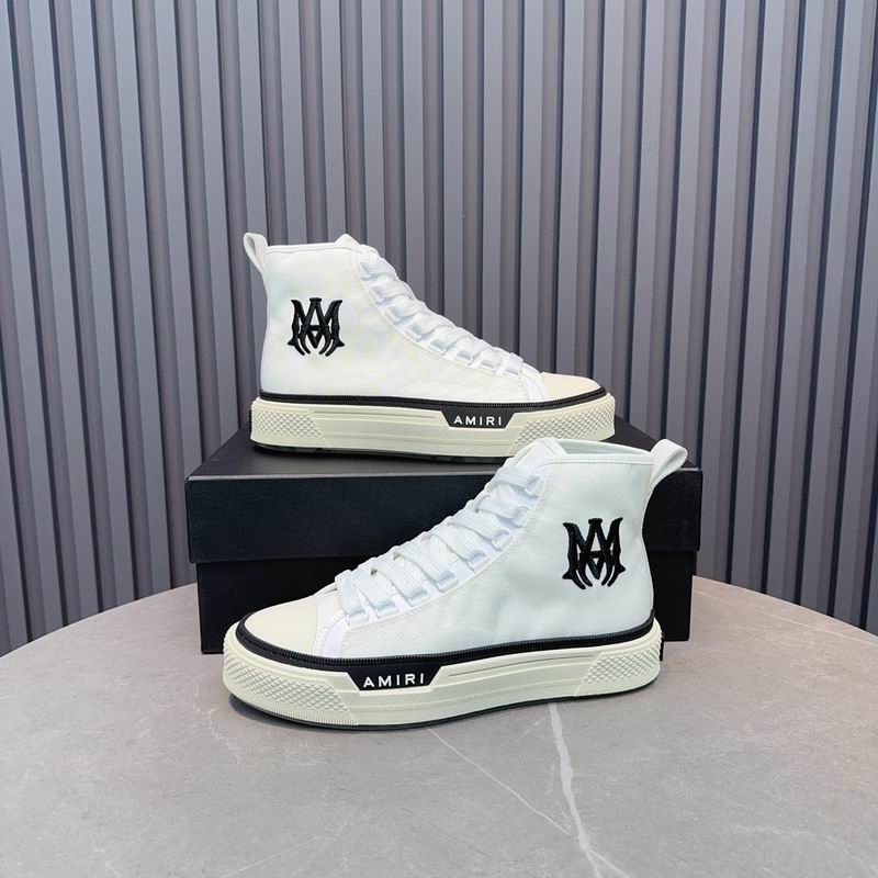 Amiri Court High-Top Sneaker 'Bone White'