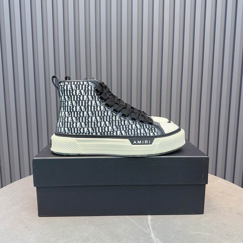 Amiri Court High-Top Sneaker 'Triple Black'