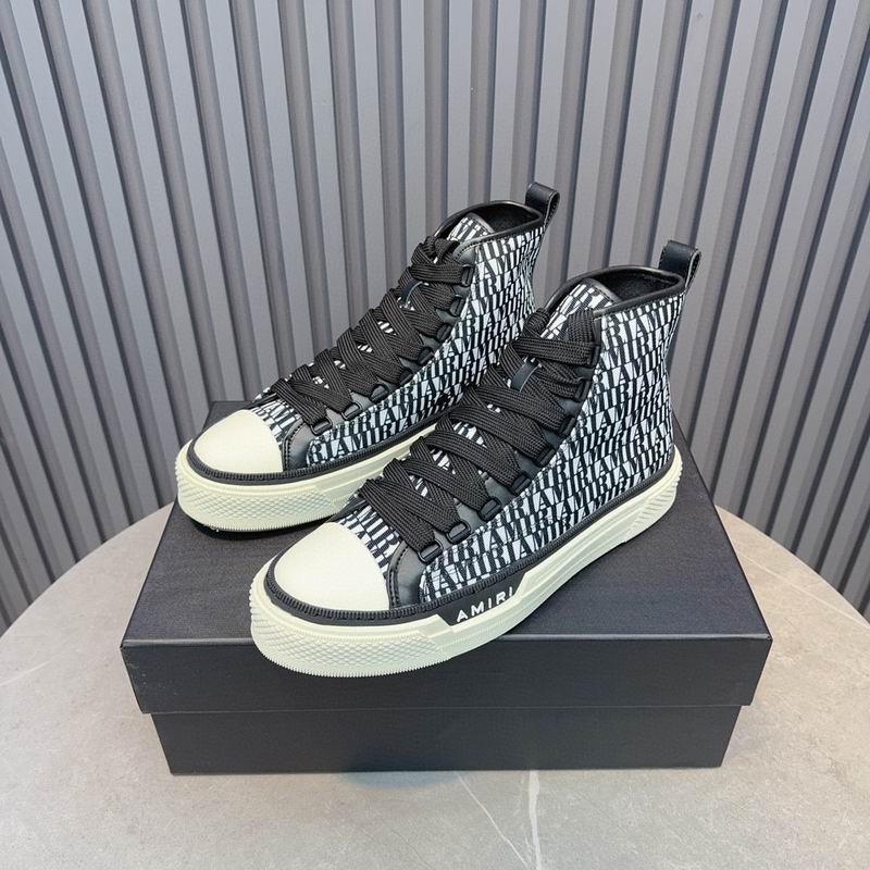 Amiri Court High-Top Sneaker 'Triple Black'