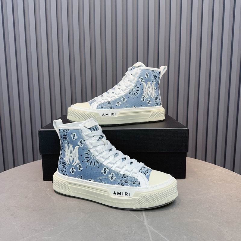 Amiri Court High-Top Sneaker 'Bandana Blue'