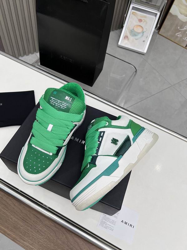 Amiri MA-1 Low-Top Sneaker 'White/Green'