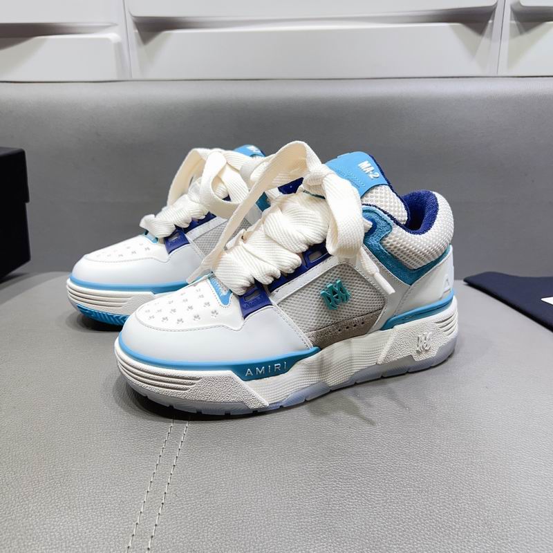 Amiri MA-2 Low-Top Sneaker 'White/Blue'