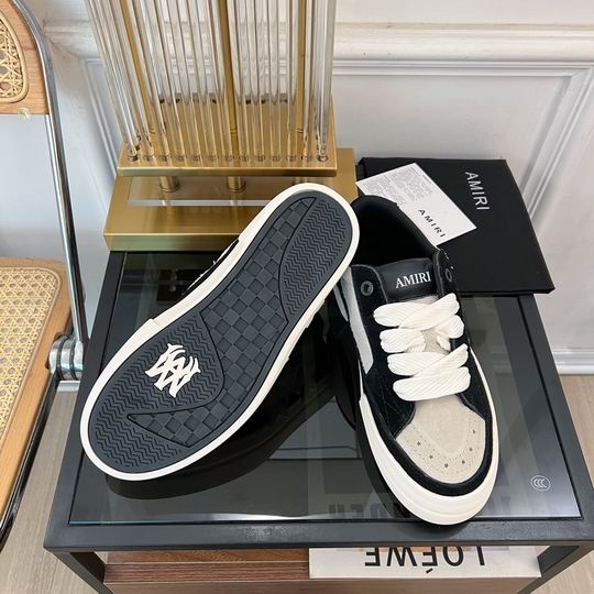 AMIRI Stars Court Low 'Black White'