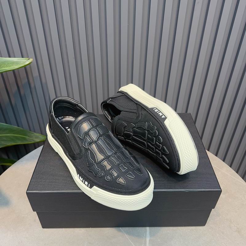 AMIRI Skel Slip-On 'Black White'