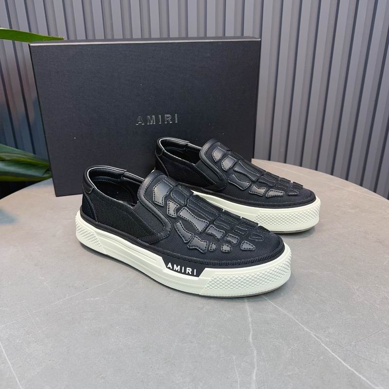 AMIRI Skel Slip-On 'Black White'