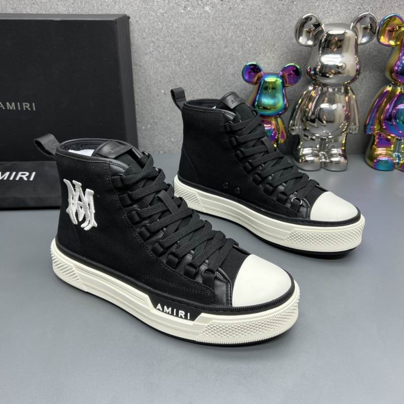 Amiri Court High-Top Sneaker 'Triple Black'