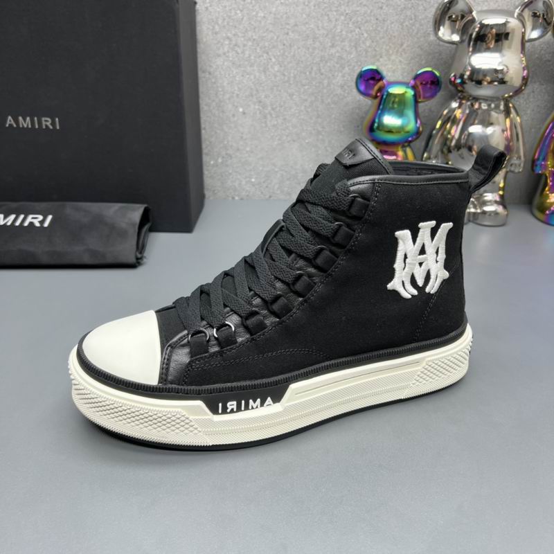 Amiri Court High-Top Sneaker 'Triple Black'