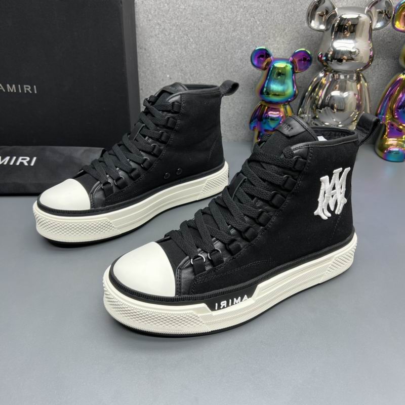 Amiri Court High-Top Sneaker 'Triple Black'