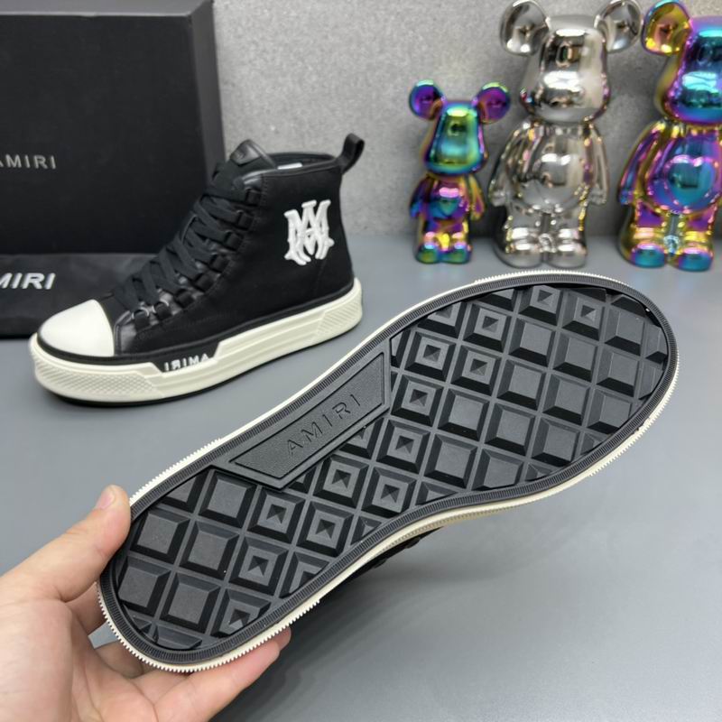 Amiri Court High-Top Sneaker 'Triple Black'