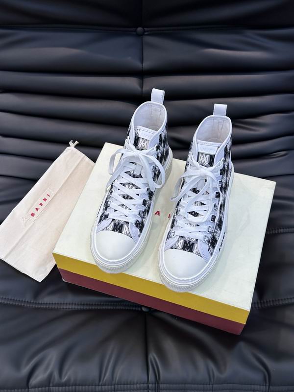 Amiri Skel-Top High-Top Sneaker 'White/Black'