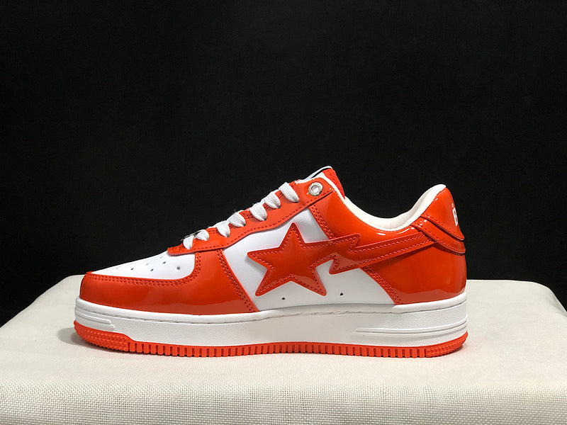BAPE STA Low 'White/Orange'