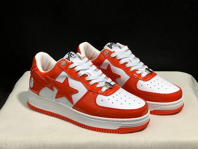 BAPE STA Low 'White/Orange'