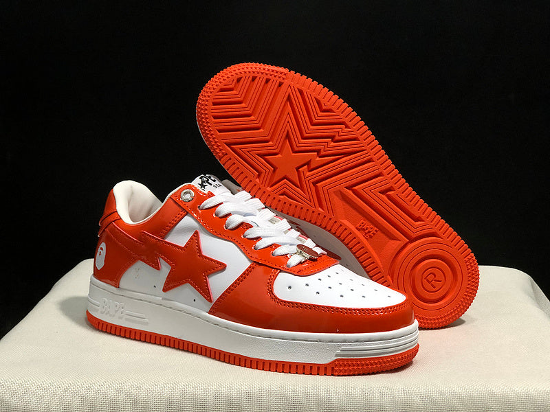 BAPE STA Low 'White/Orange'