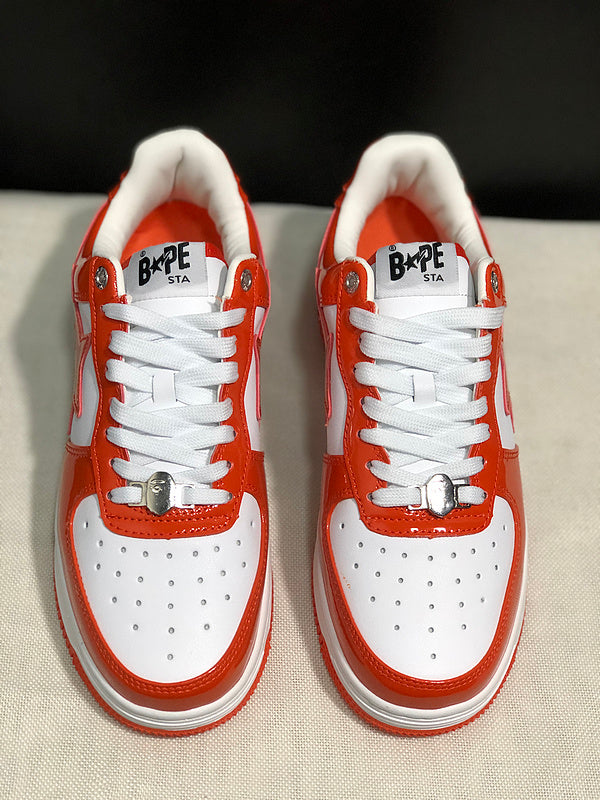 BAPE STA Low 'White/Orange'