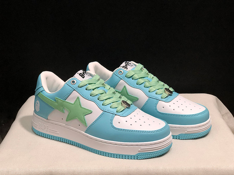 BAPE STA Low 'Sky Blue/White/Mint'