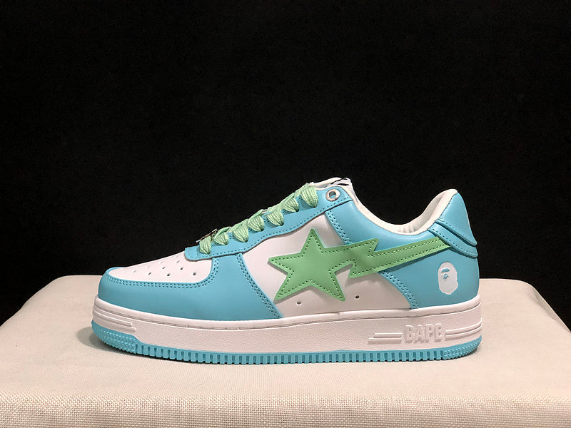 BAPE STA Low 'Sky Blue/White/Mint'