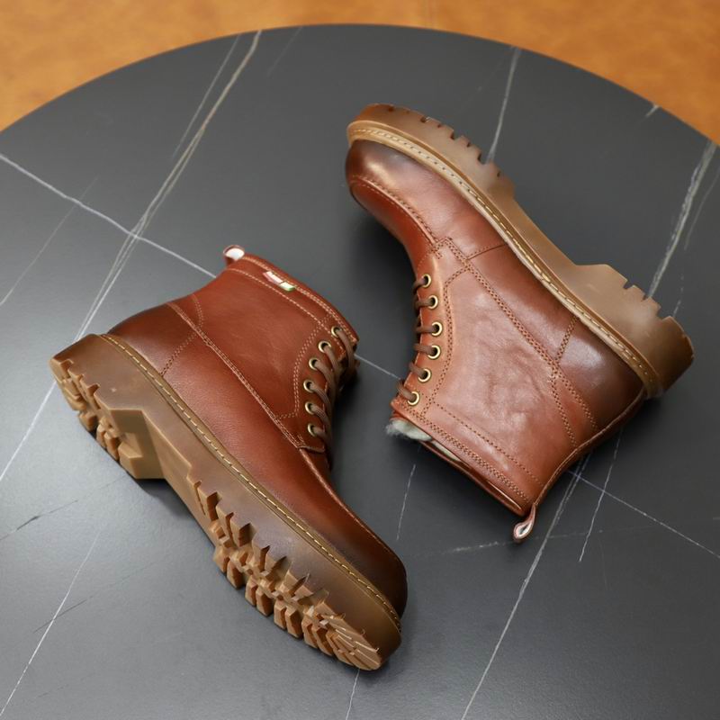 UGG Lace-Up Shearling Boot 'Chestnut'