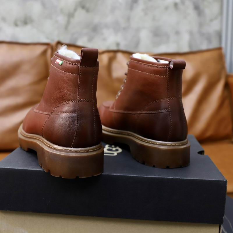 UGG Lace-Up Shearling Boot 'Chestnut'