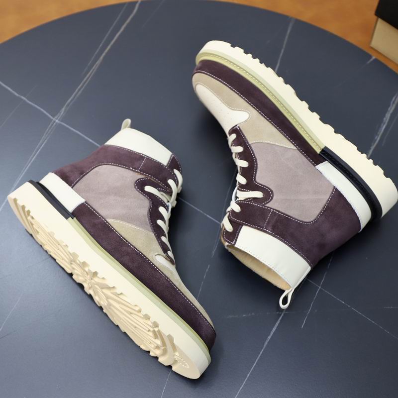 UGG High-Top Suede Sneaker Boot 'Plum Mauve'