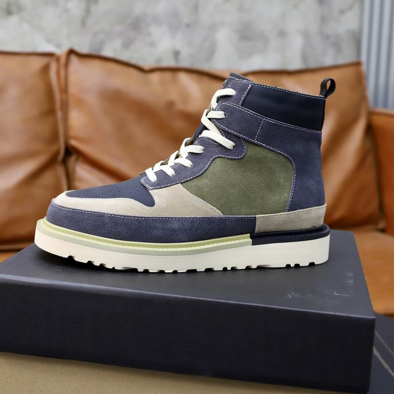 UGG High-Top Suede Sneaker Boot 'Navy Olive'