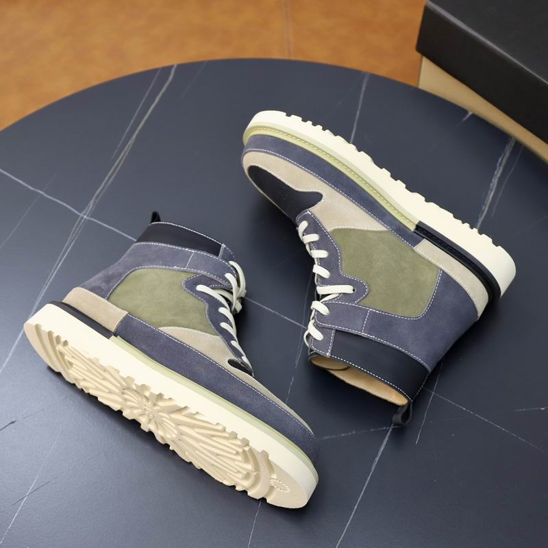 UGG High-Top Suede Sneaker Boot 'Navy Olive'