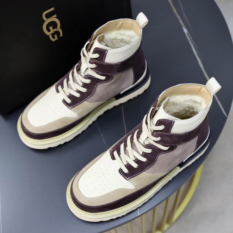 UGG High-Top Suede Sneaker Boot 'Plum Mauve'