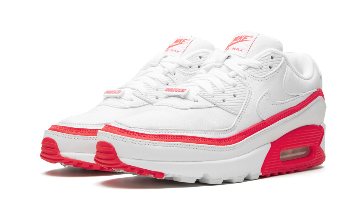 Air Max 90 / UNDFTD "Undefeated White/Red" CJ7197 103