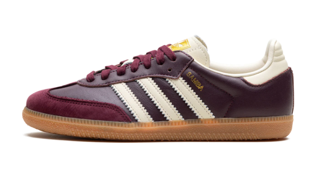 Adidas Samba OG Women's – Maroon / Cream White